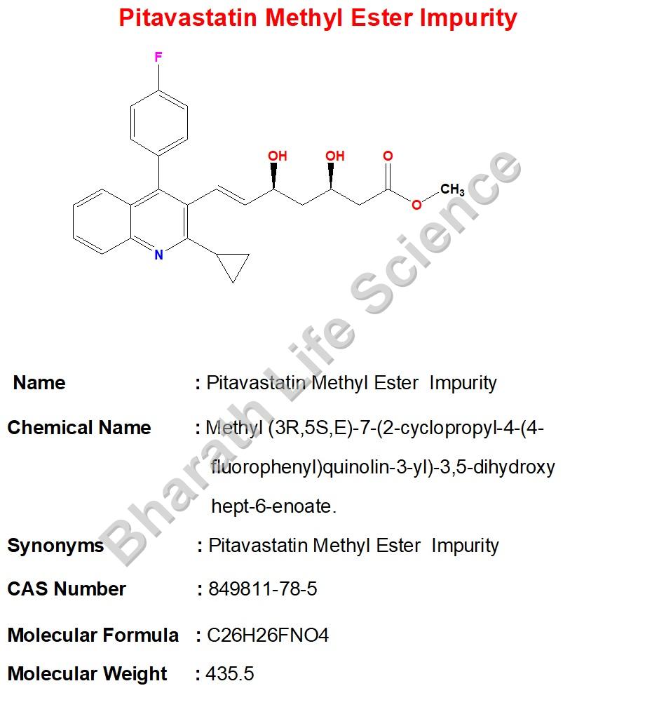 Pitavastatin Methyl Ester  Impurity 
